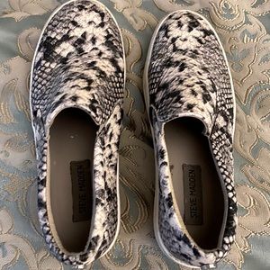 Steven Madden Snakeprint Shoes